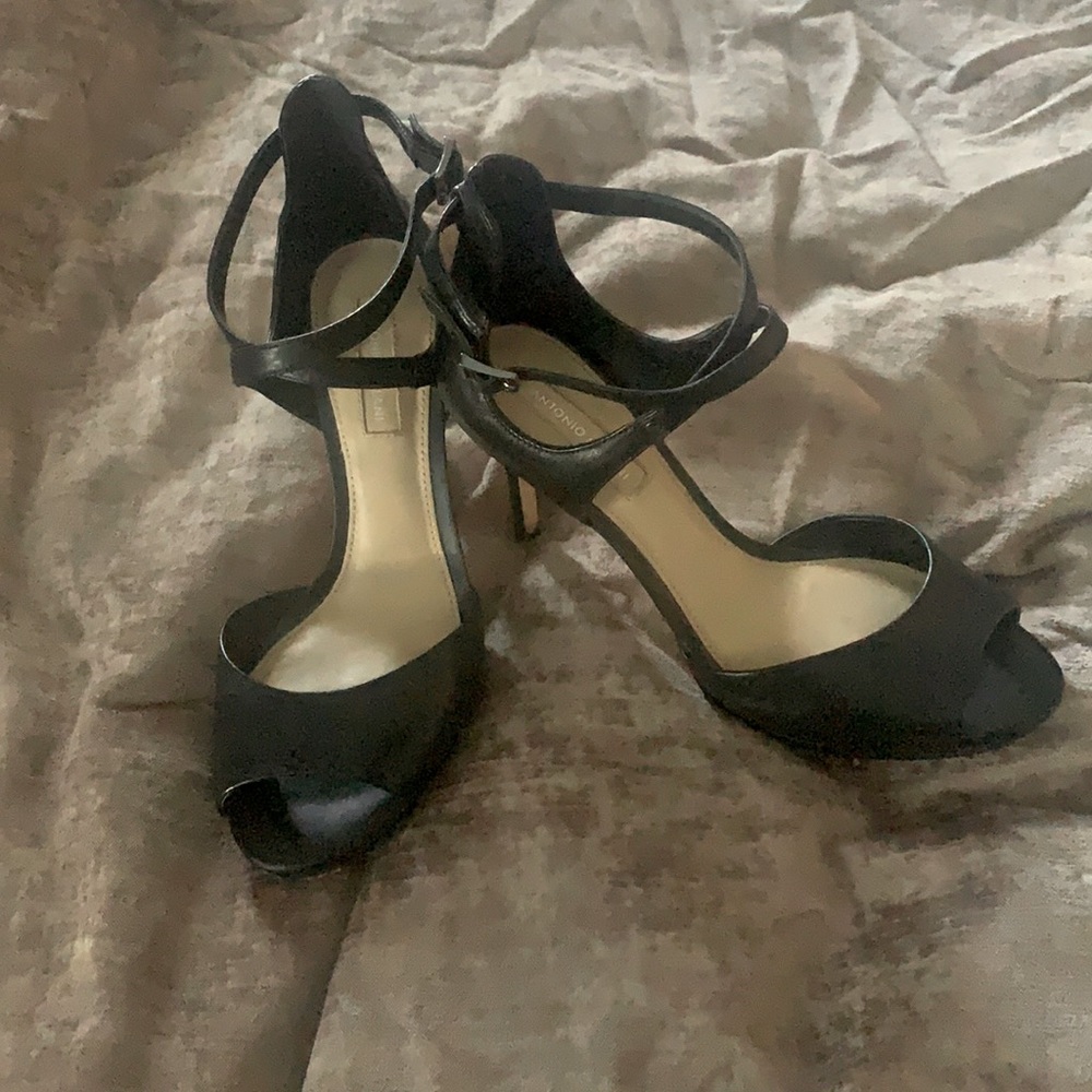 Antonio Melani ankle strap heels